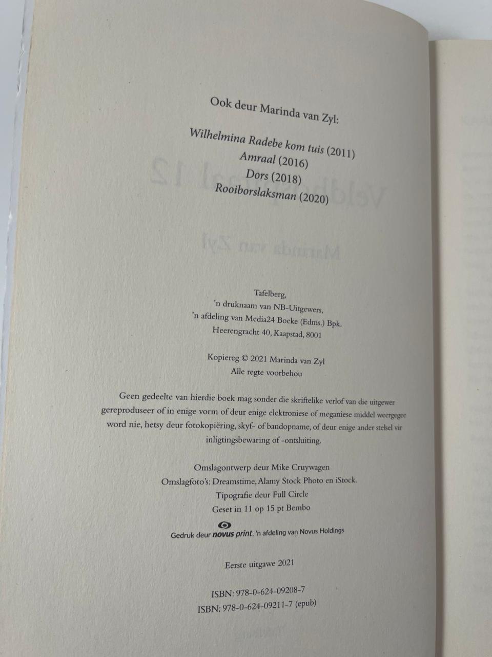 Veldhospitaal 12 — Marinda van Zyl