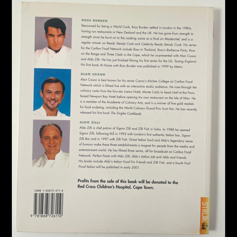 Three Chefs in the Cape - Ross Burden, Aldo Zilli & Alan Coxon