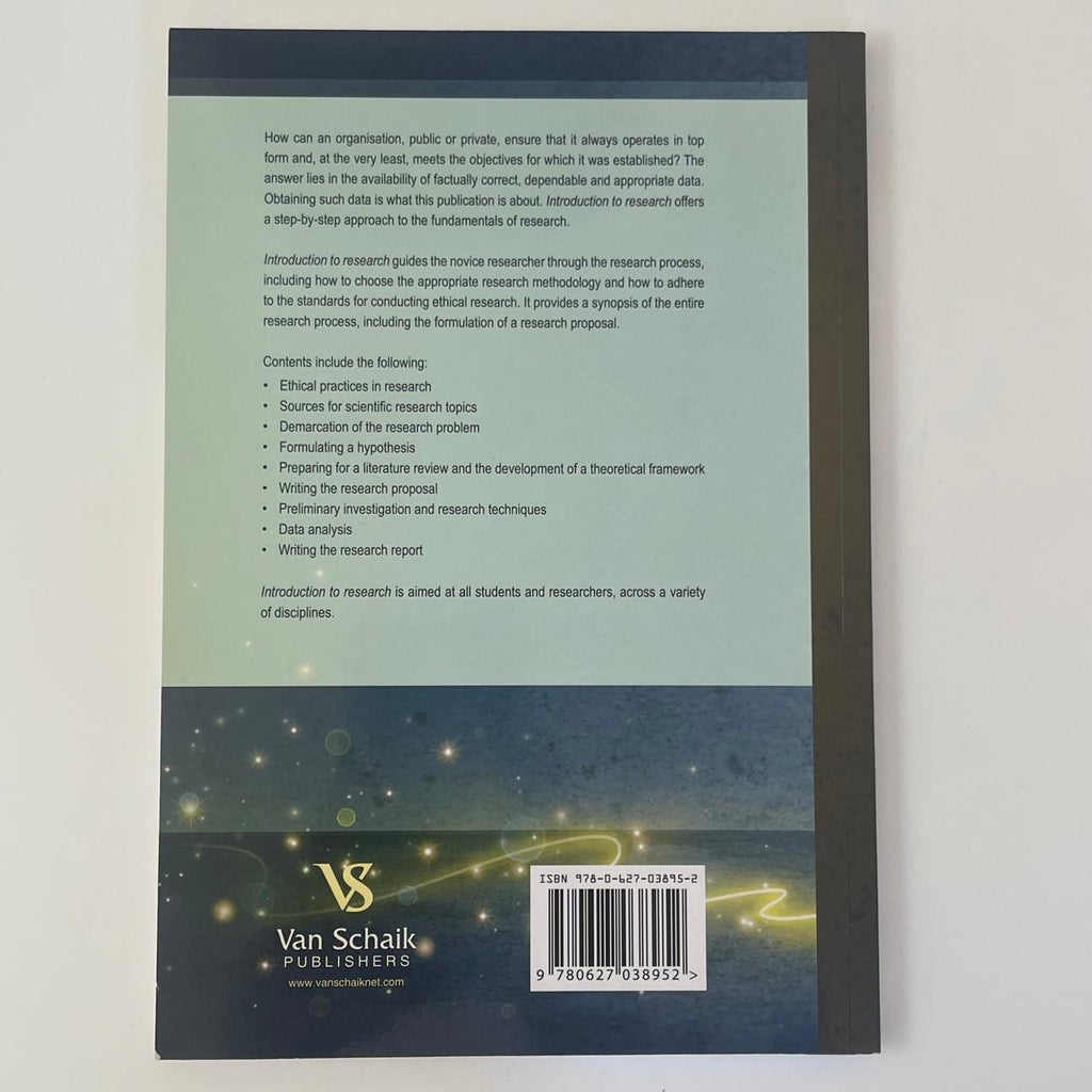 Introduction to Research (Fourth Edition) - A. Jakoet-Salie