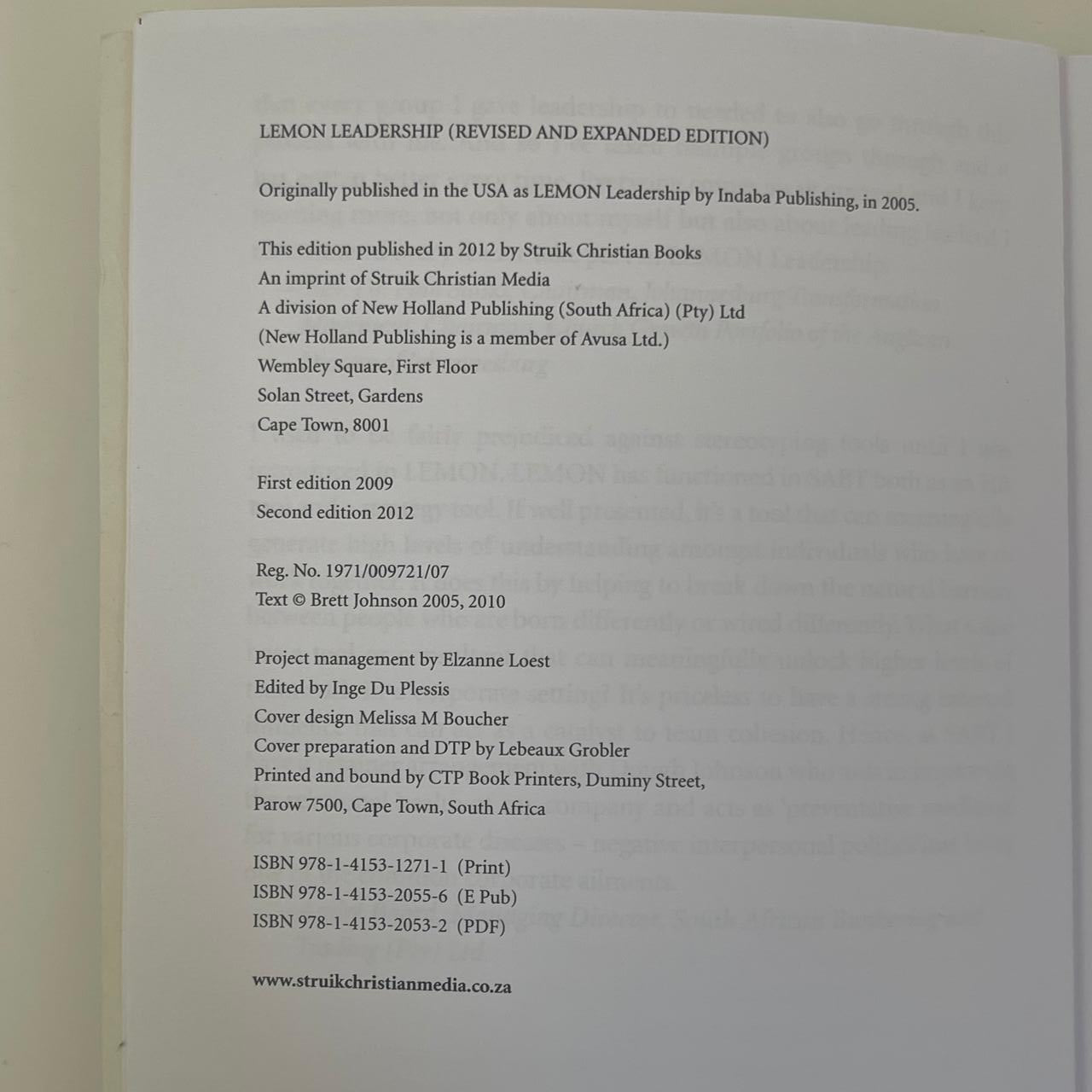 Lemon Leadership: 52 Simple Ways to Be a Better Leader - Brett Johnson