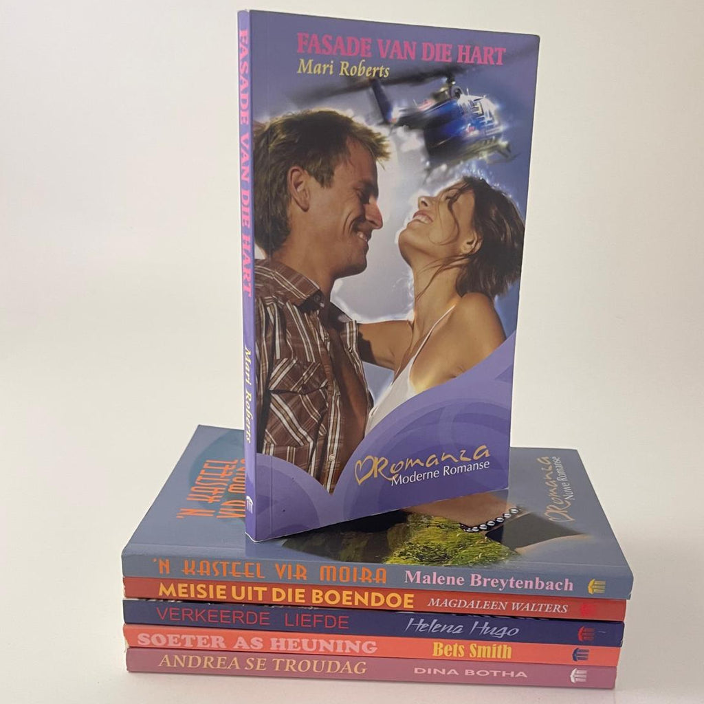 Romanza Drome & Hartklop – 6 Boek Liefdesbundel