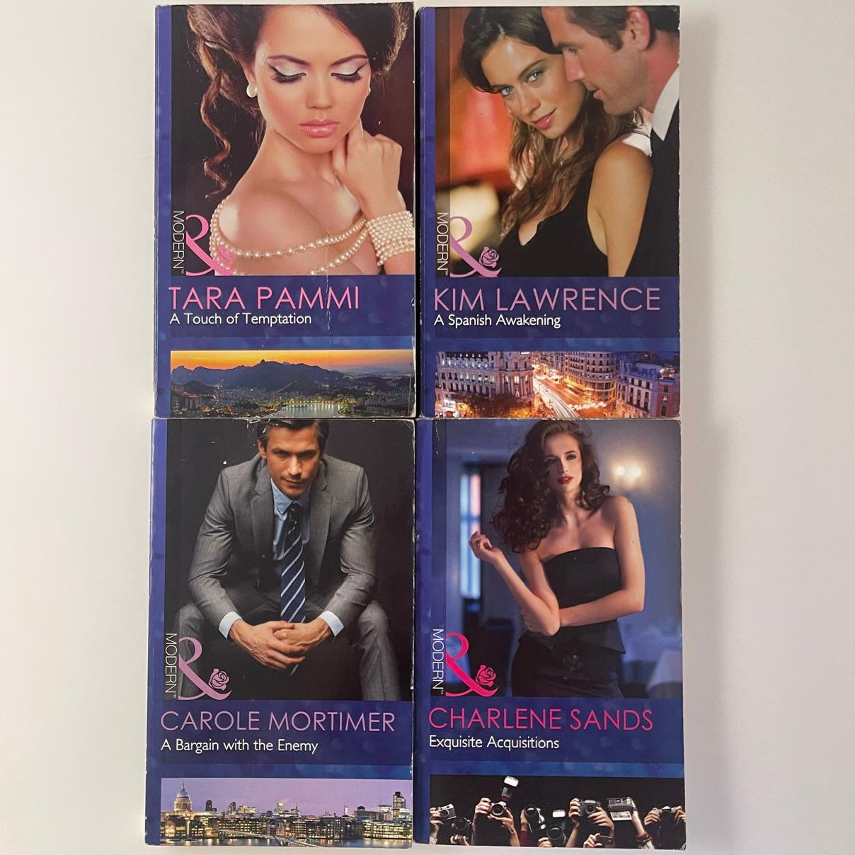 Mills & Boon Modern – Set of 4 Contemporary Romances