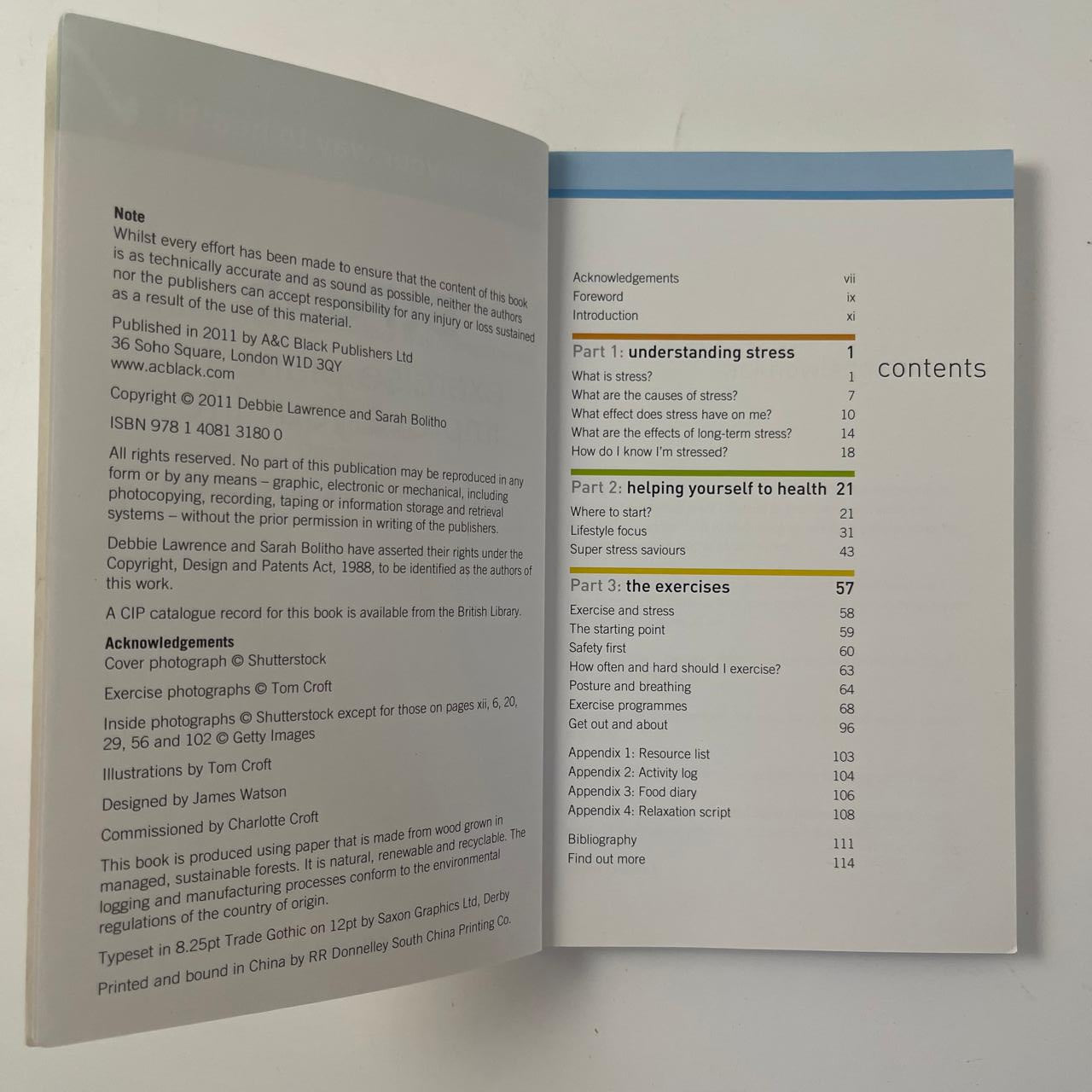 Stress - Debbie Lawrence & Sarah Bolitho