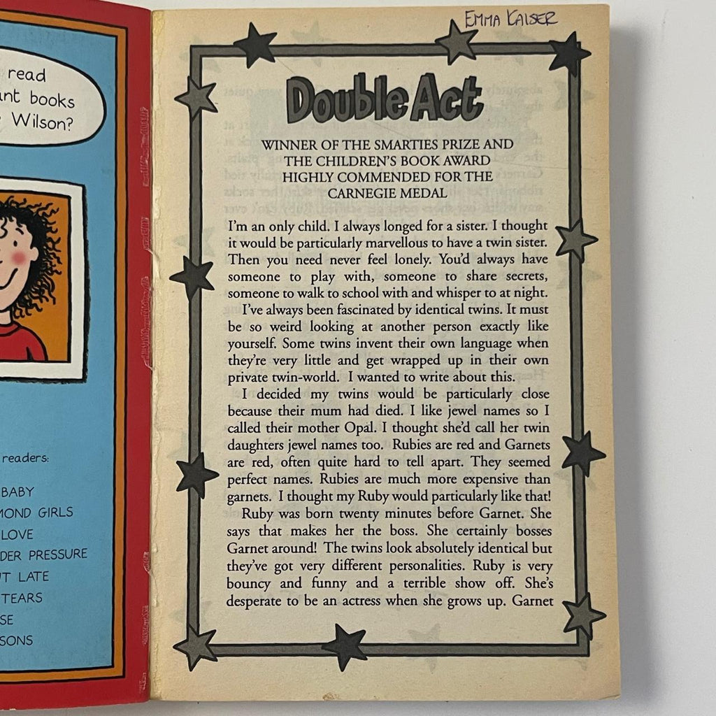 Double Act - Jacqueline Wilson