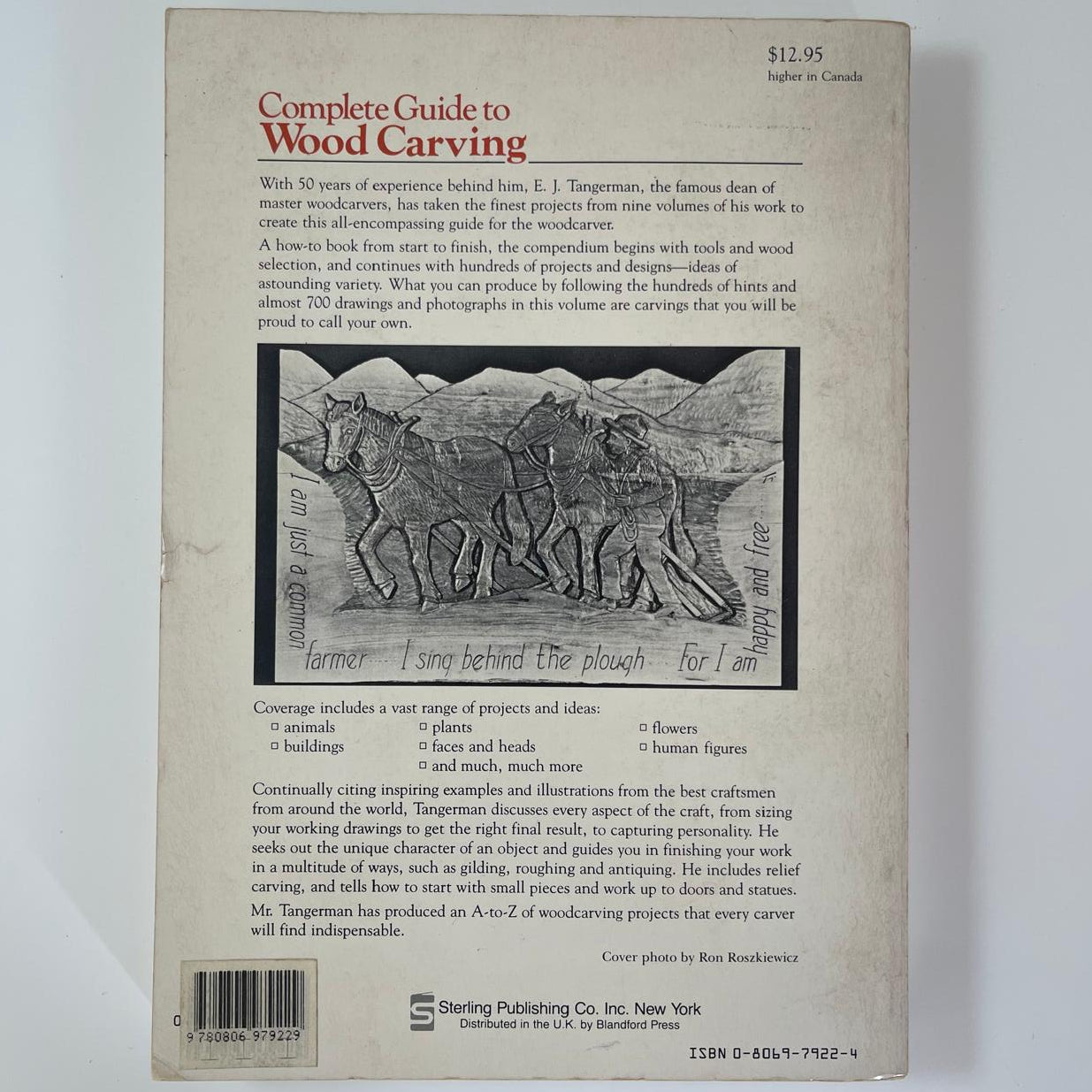 Complete Guide to Wood Carving - E. J. Tangerman