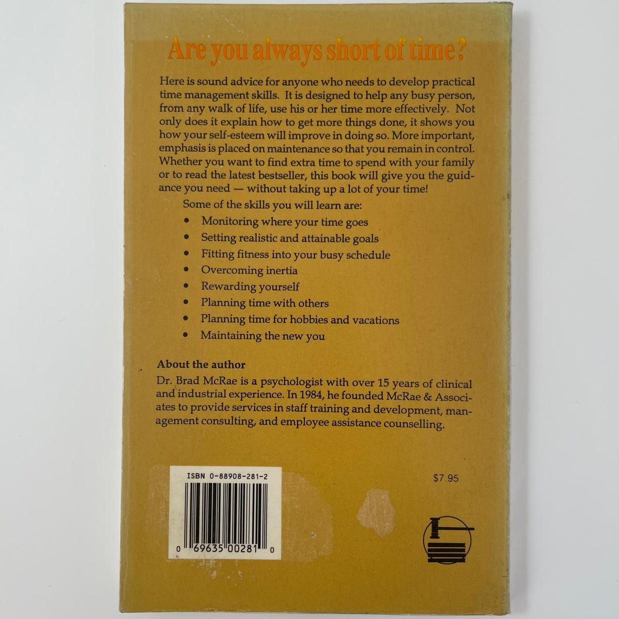 Practical Time Management - Bradley C. McRae