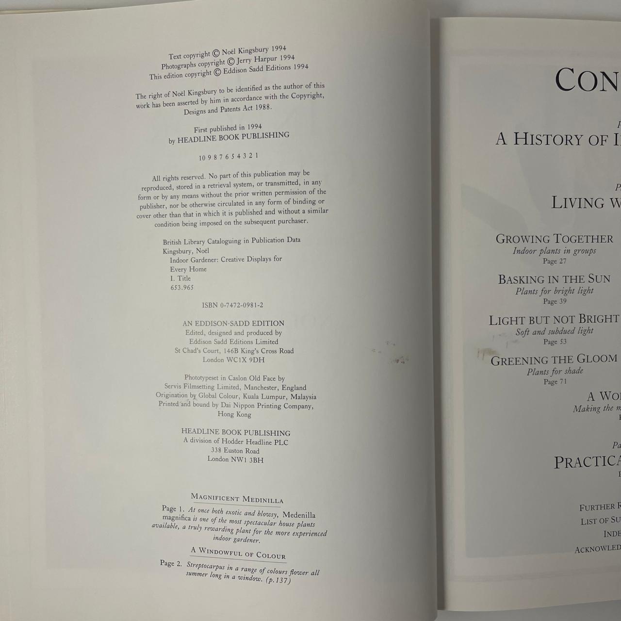 The Indoor Gardener - Noel Kingsbury