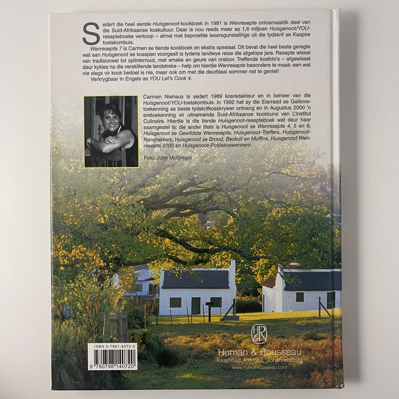 Huisgenoot Wenresepte – Kuier-Kuier deur die Land - Carmen Niehaus