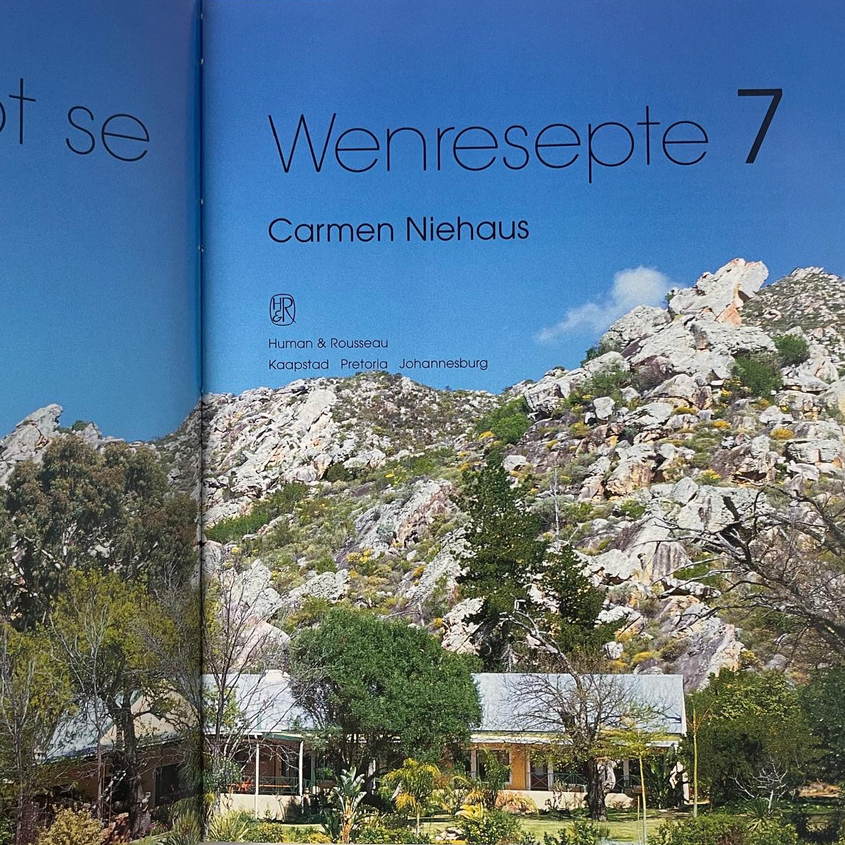 Huisgenoot Wenresepte – Kuier-Kuier deur die Land - Carmen Niehaus