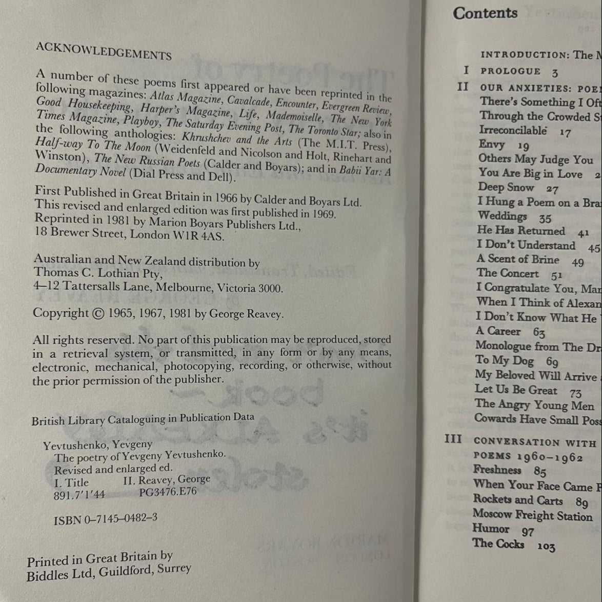 The Poetry of Yevgeny Yevtushenko - Yevgeny Yevtushenko