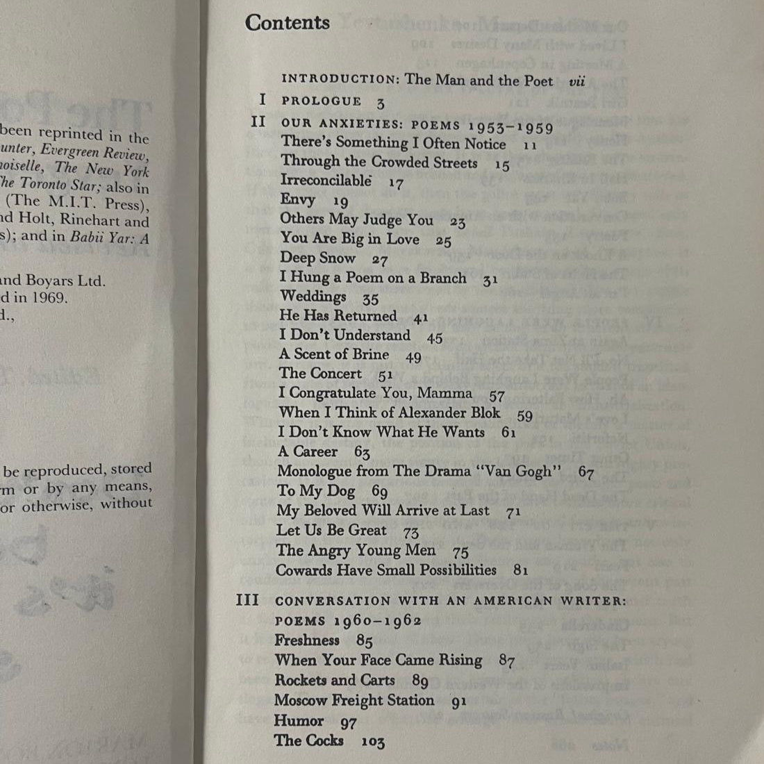 The Poetry of Yevgeny Yevtushenko - Yevgeny Yevtushenko