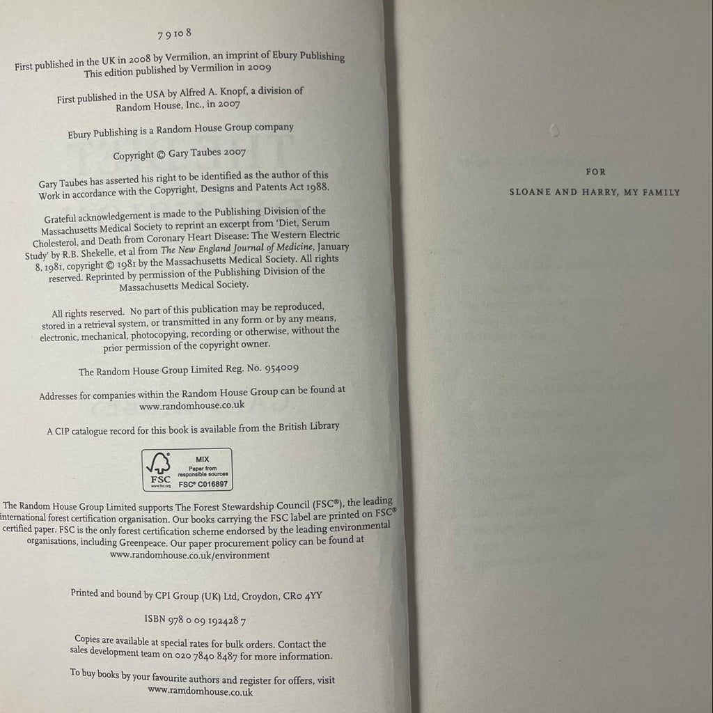 The Diet Delusion - Gary Taubes