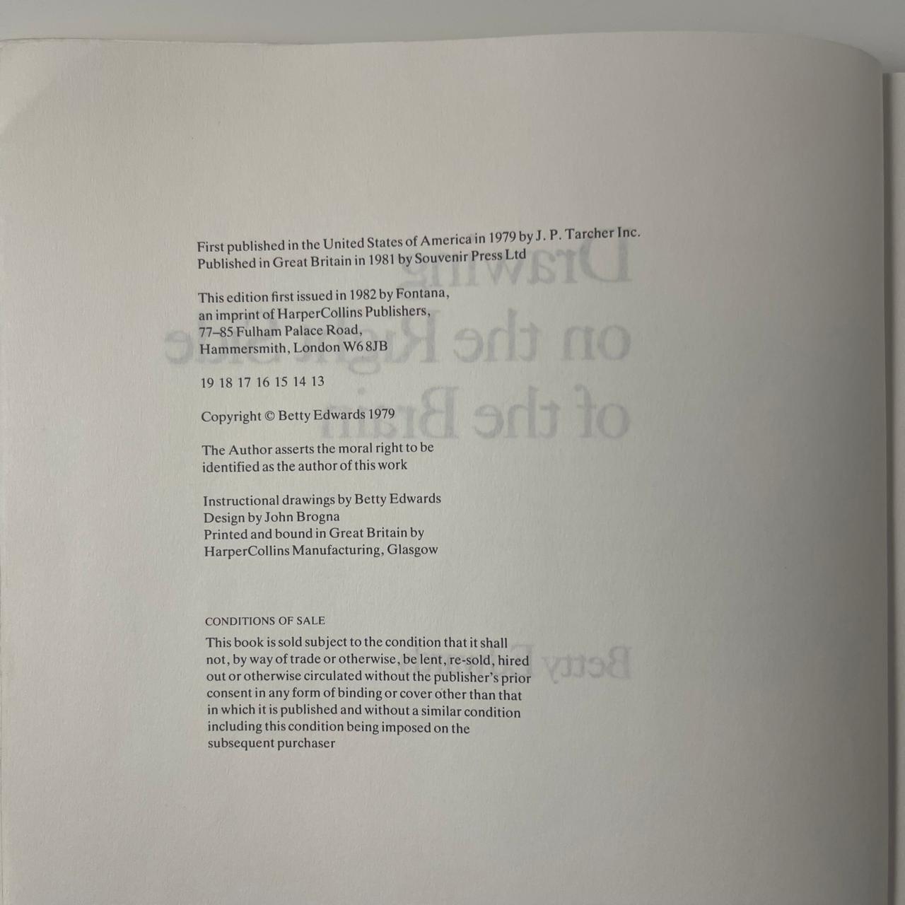Drawing on the Right Side of the Brain - Betty Edwards