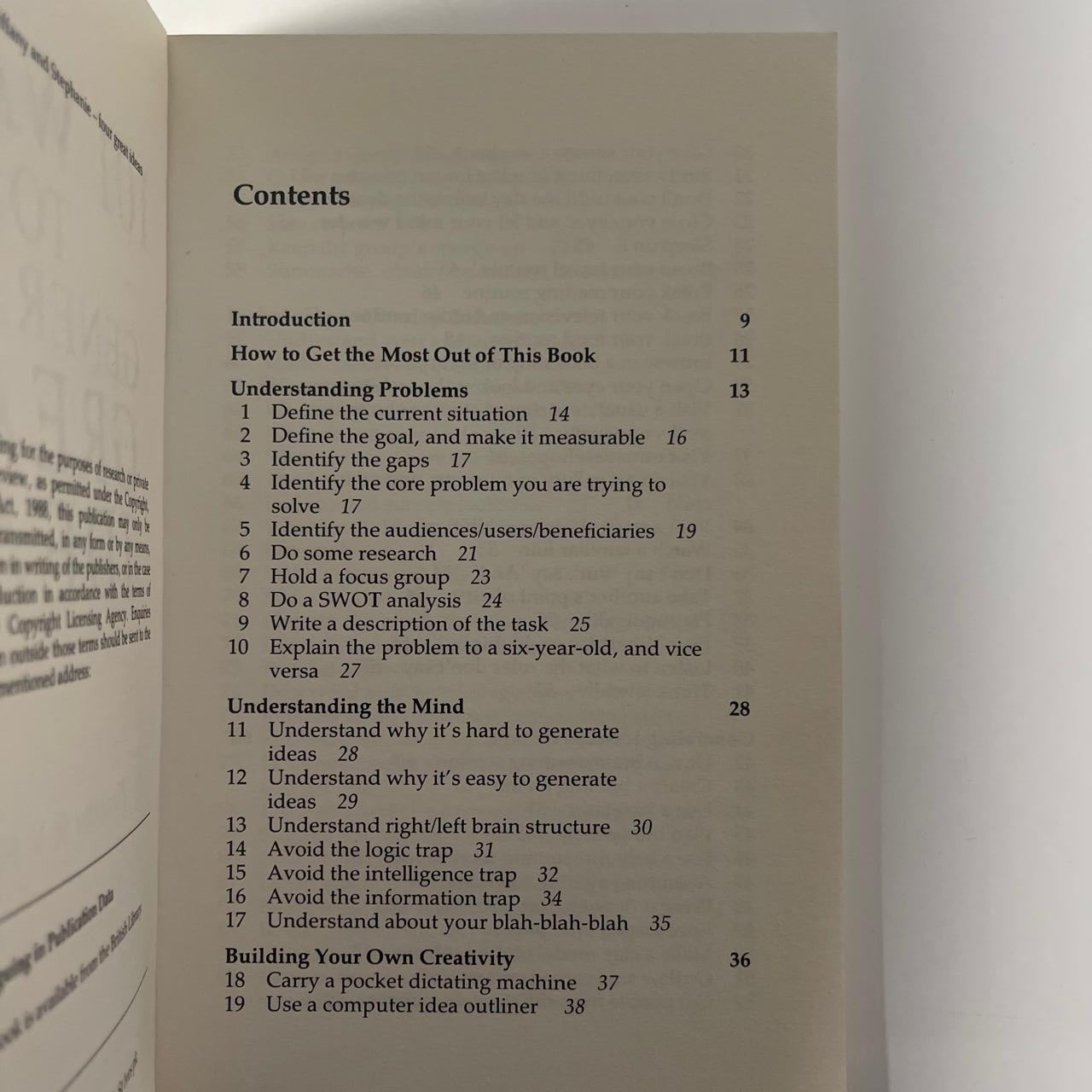 101 Ways to Generate Great Ideas — Timothy R. V. Foster