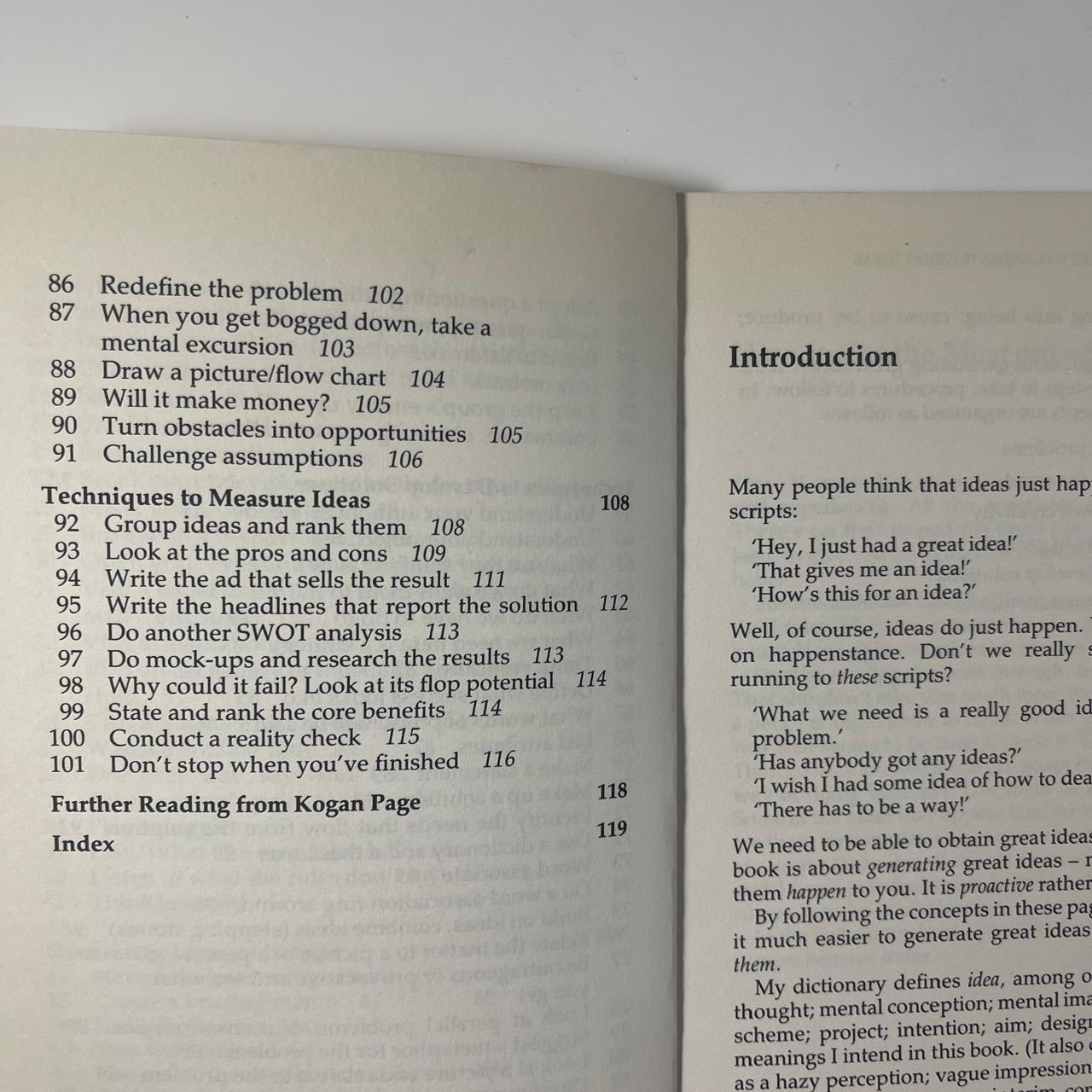 101 Ways to Generate Great Ideas — Timothy R. V. Foster