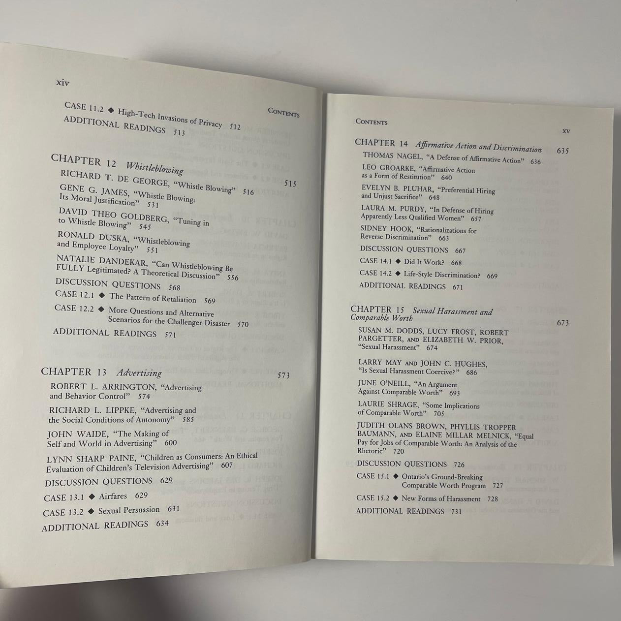 Business Ethics: A Philosophical Reader — Thomas I. White