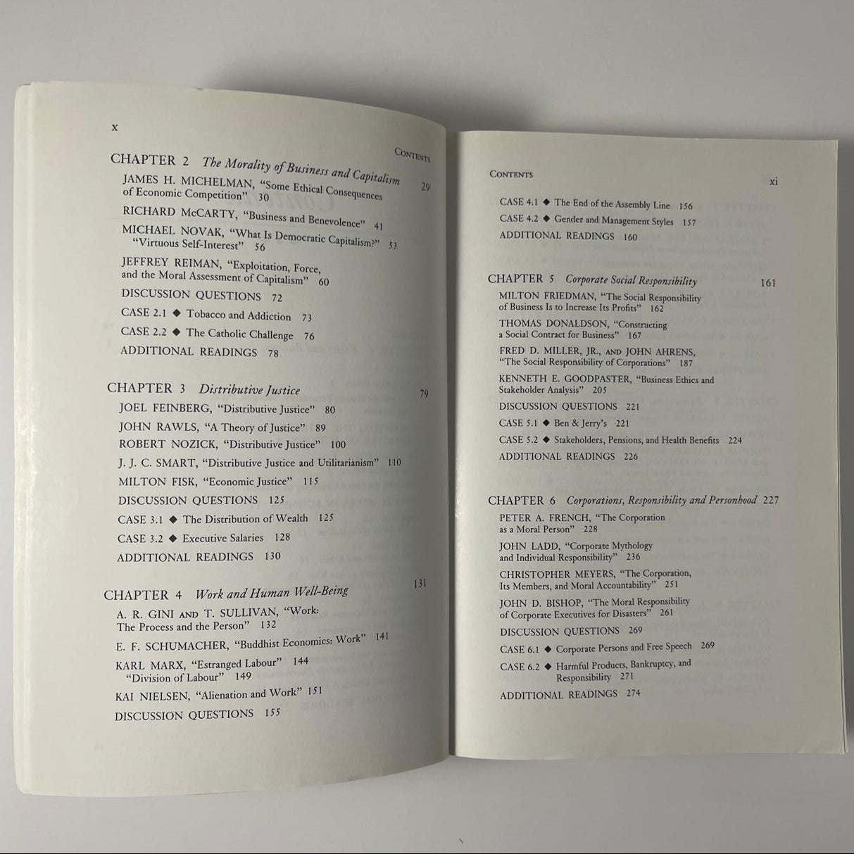 Business Ethics: A Philosophical Reader — Thomas I. White