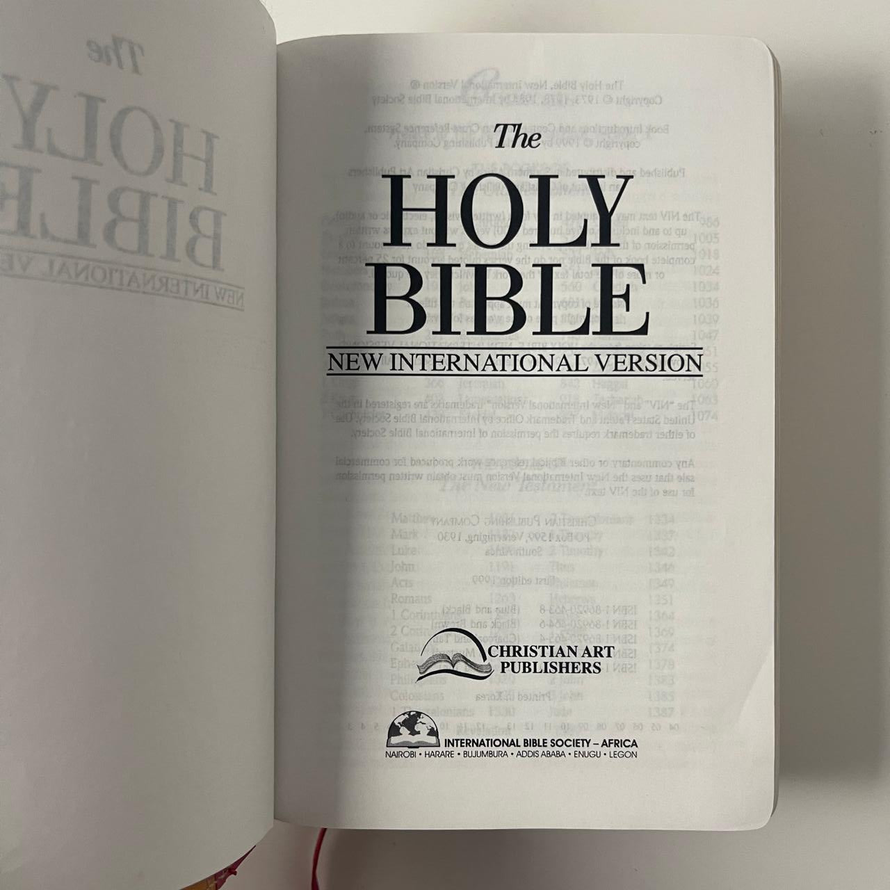 Holy Bible – New International Version