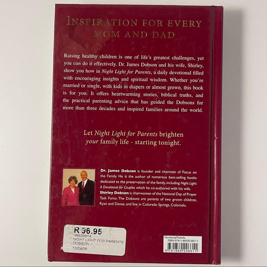 Night Light for Parents - Dr. James Dobson & Shirley Dobson
