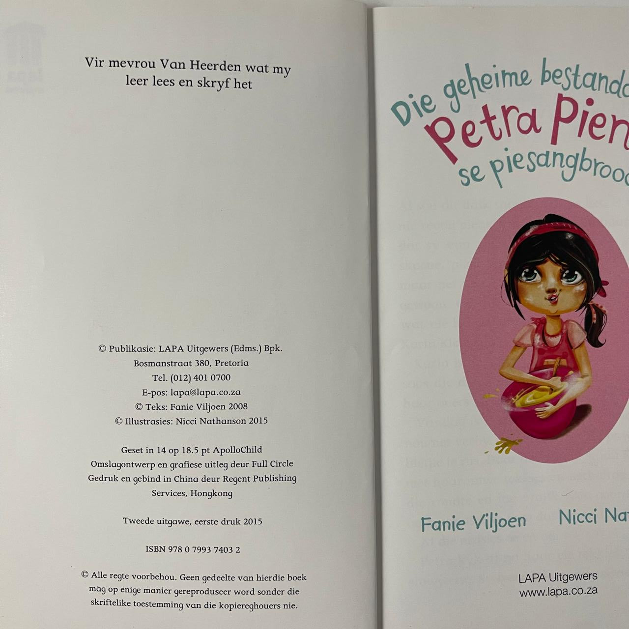 Die geheime bestanddeel in Petra Pienk se piesangbrood - Fanie Viljoen