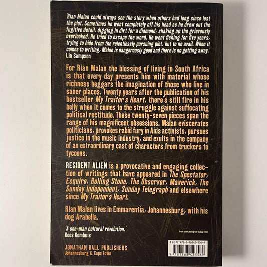 Resident Alien - Rian Malan