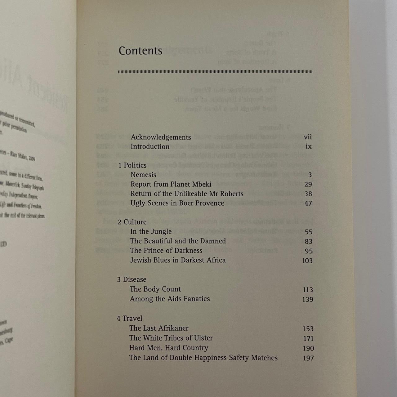 Resident Alien - Rian Malan