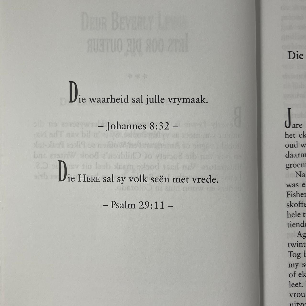 Die afrekening - Beverly Lewis