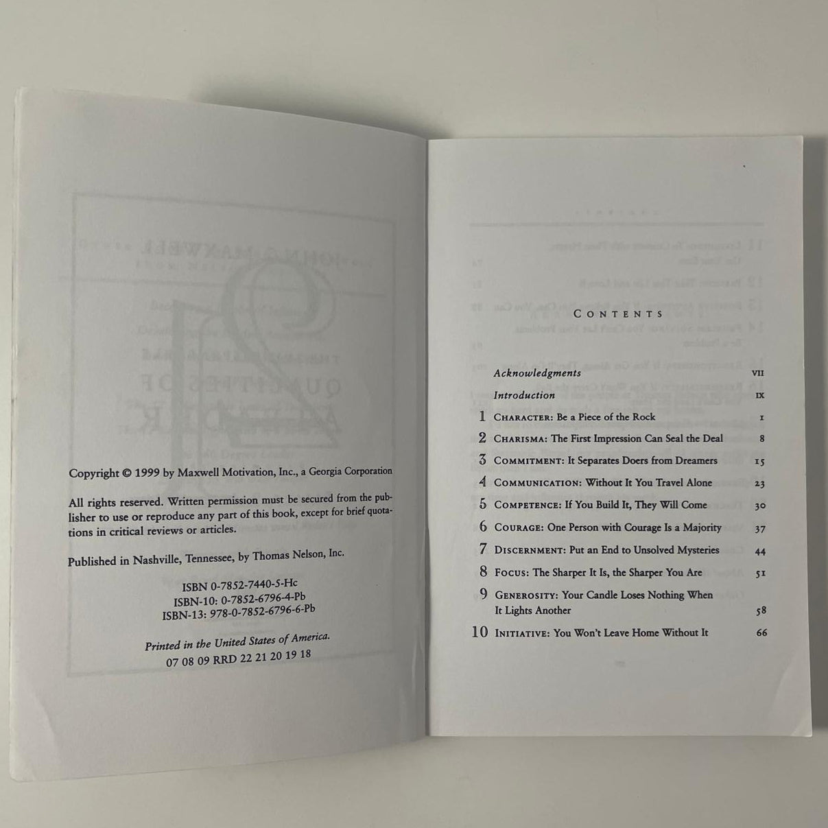 The 21 Indispensable Qualities of a Leader — John C. Maxwell