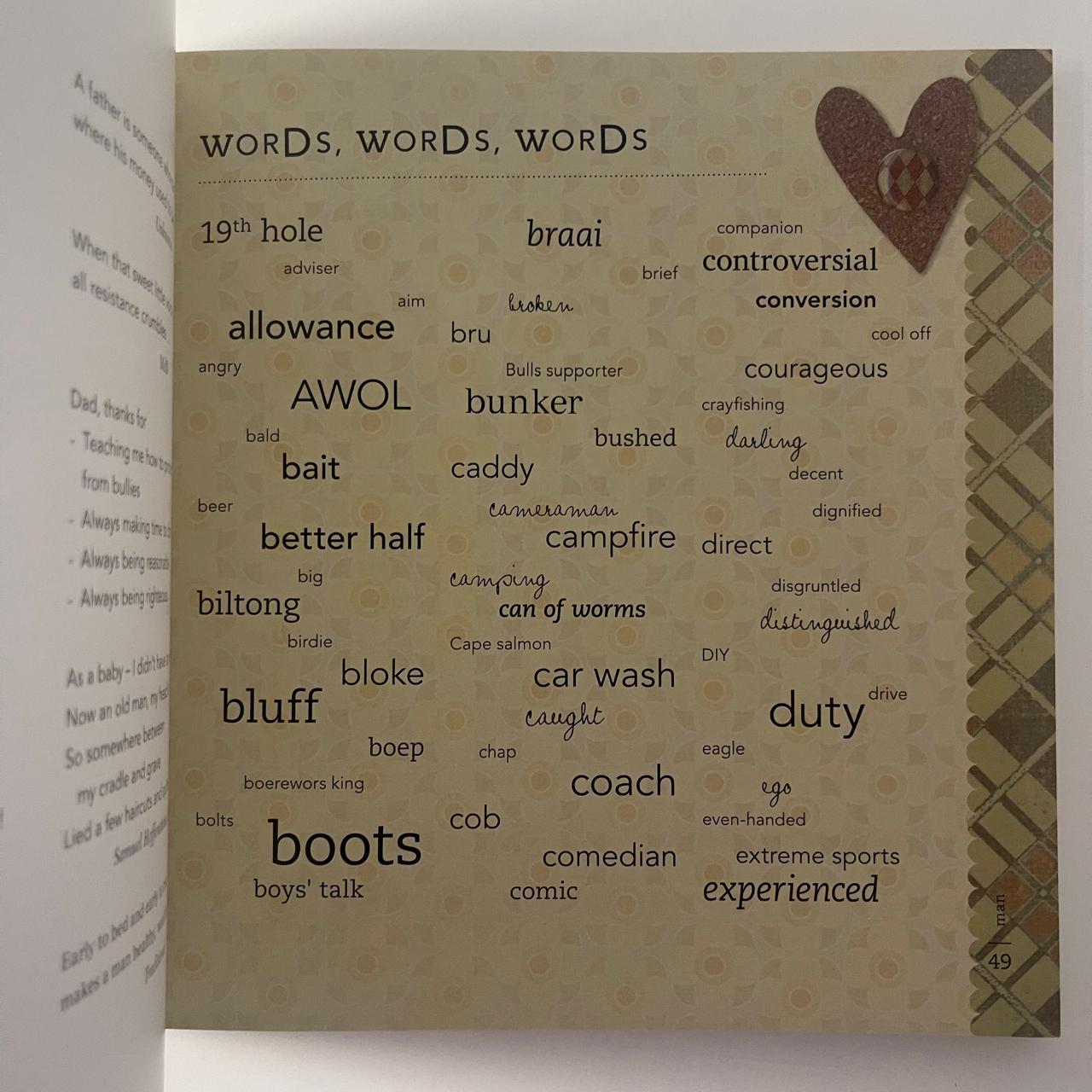 Words for Paper, Art & Craft Creations — Monica de Beer