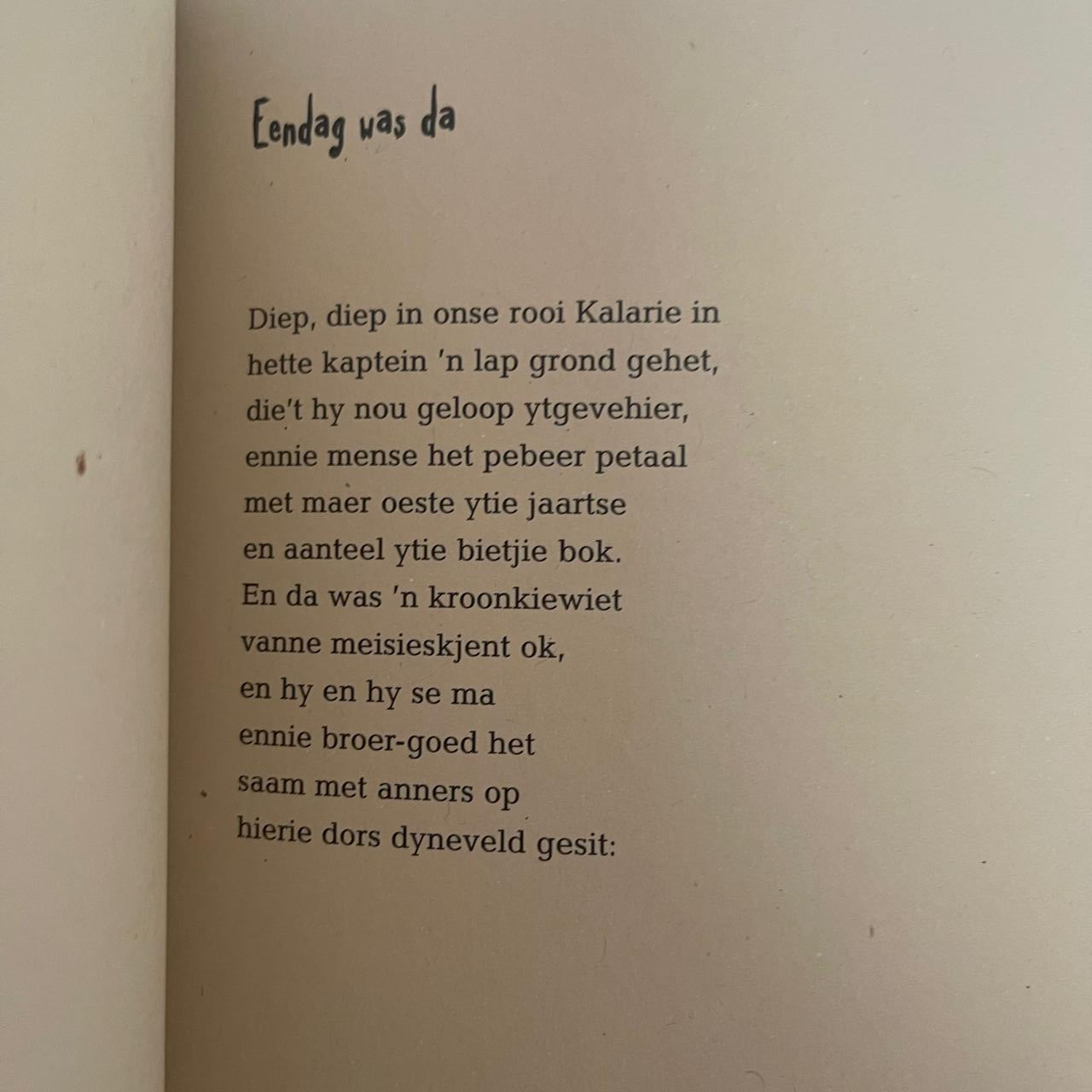 Boegoe van Nie Liefde - Hans du Plessis