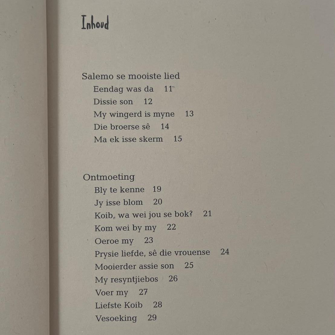 Boegoe van Nie Liefde - Hans du Plessis