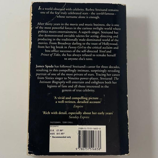 Streisand: The Intimate Biography - Christopher Andersen
