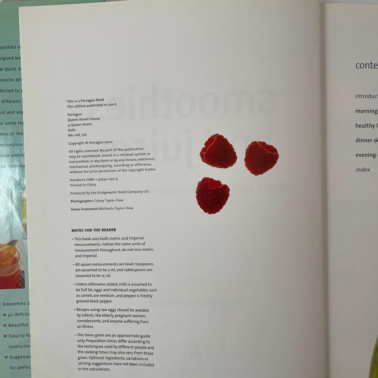 Smoothies and Juices - Christine Ambridge