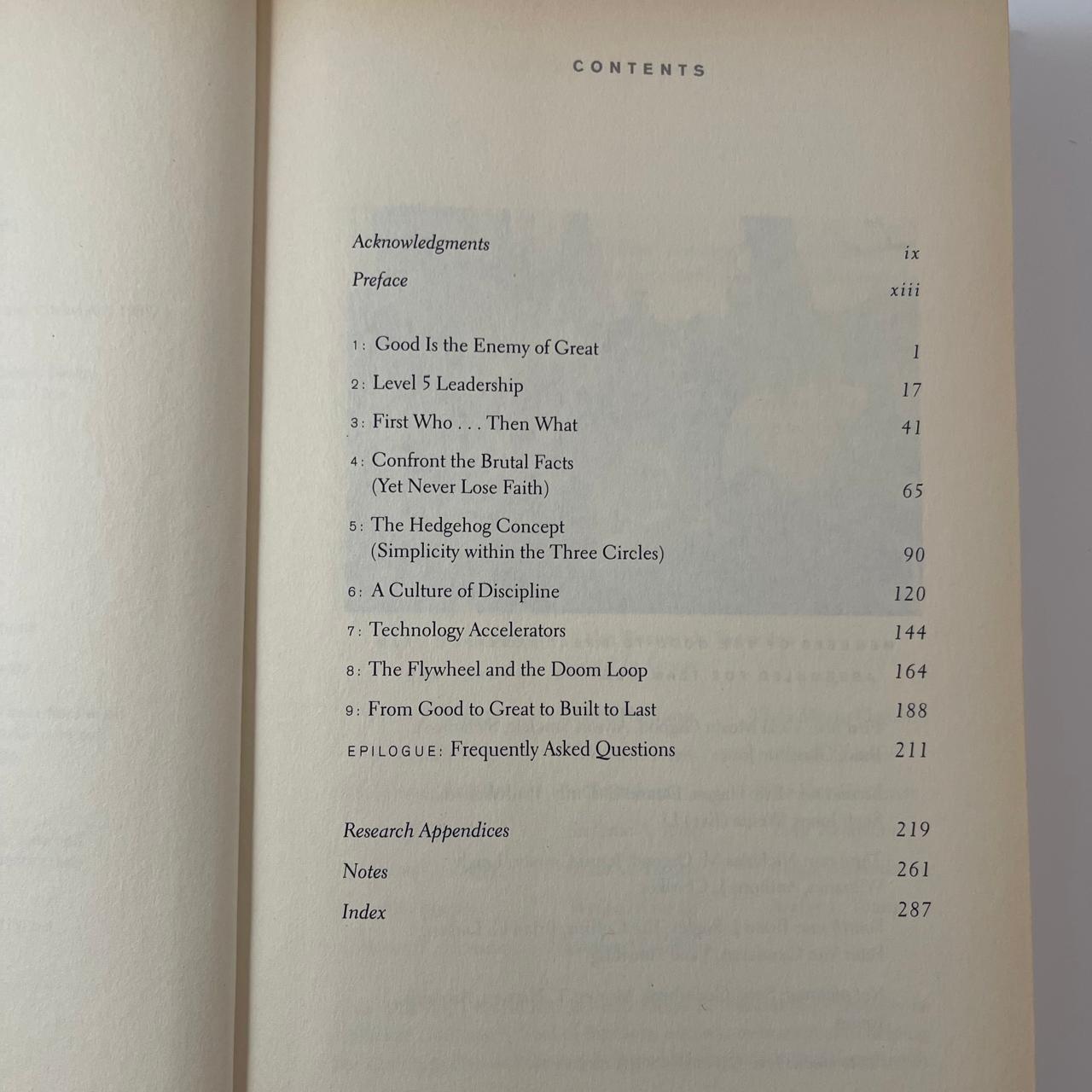 Good to Great: Why Some Companies Make the Leap… and Others Don’t - Jim Collins