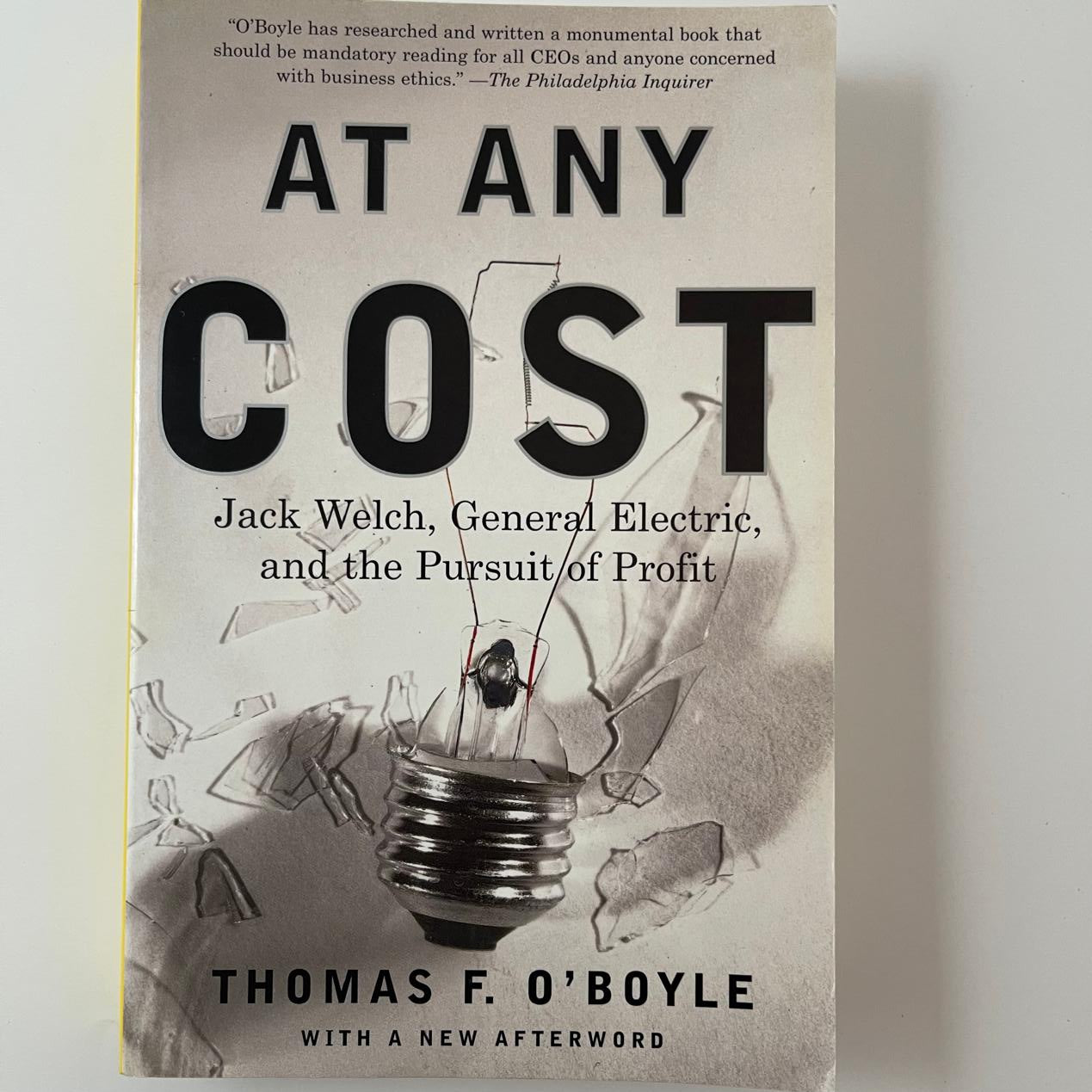At Any Cost - Thomas F. Boyle