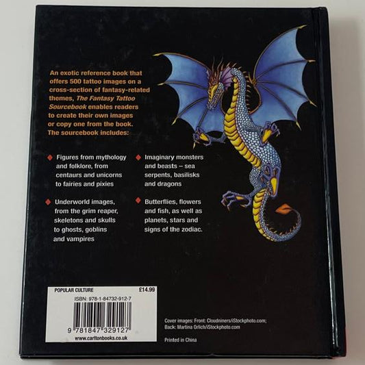 The Fantasy Tattoo Sourcebook - Andy Paciorek