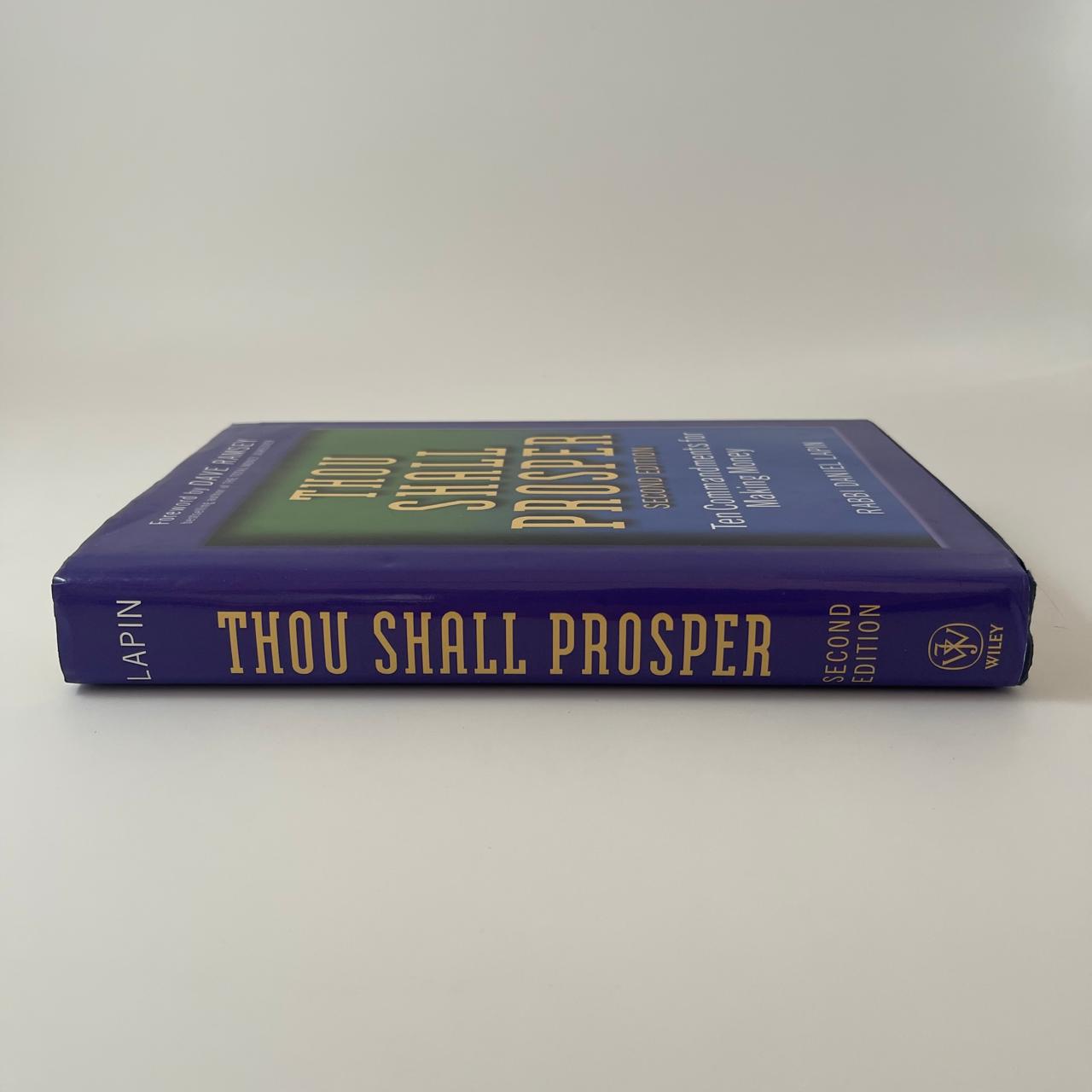 Thou Shall Prosper (Second Edition) - 9780470485880
