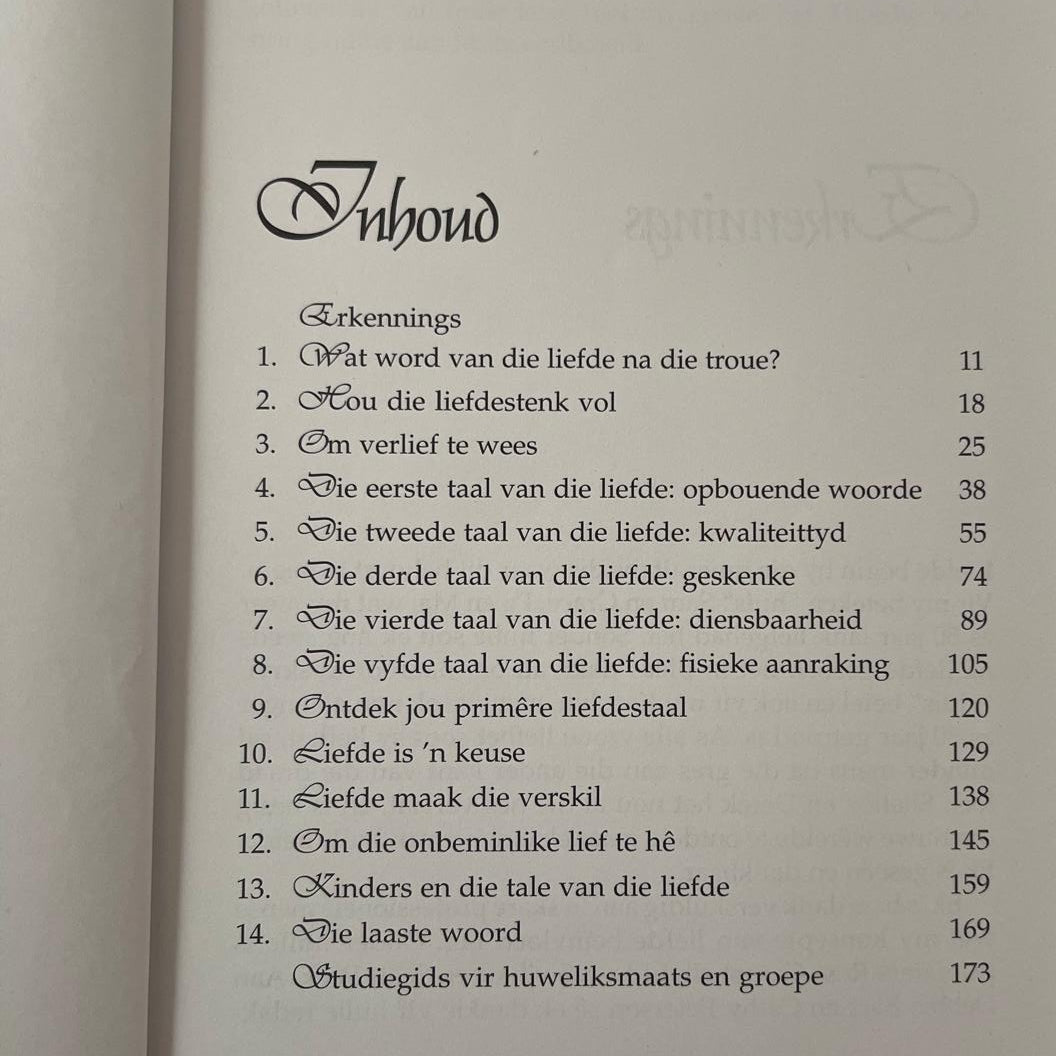 Vyf Tale van die Liefde - Gary Chapman