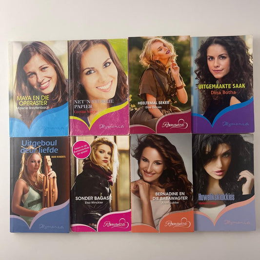 Afrikaanse Romanza Bundel 4 (8 Boeke)
