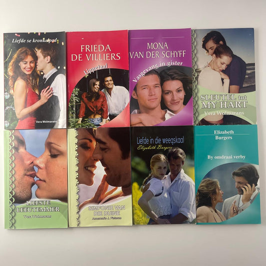 Afrikaanse Romanza Bundel 1 (8 Boeke)
