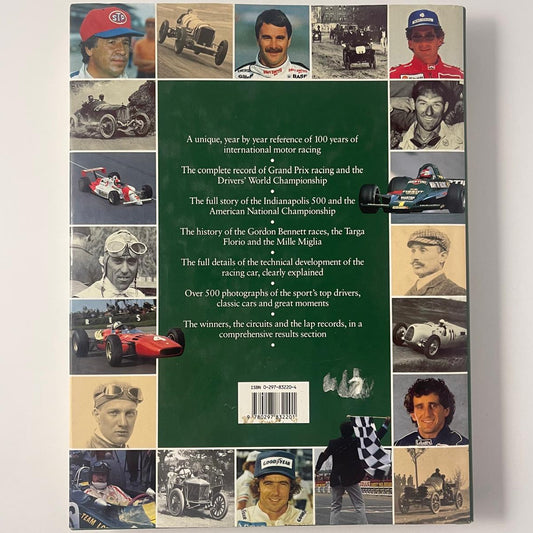 The Chequered Flag: 100 Years of Motor Racing — Ivan Rendall (Foreword by Nigel Mansell)