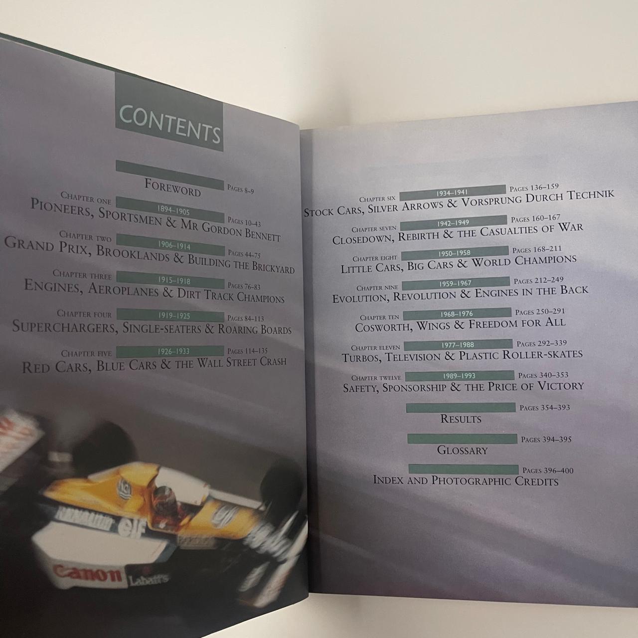 The Chequered Flag: 100 Years of Motor Racing — Ivan Rendall (Foreword by Nigel Mansell)