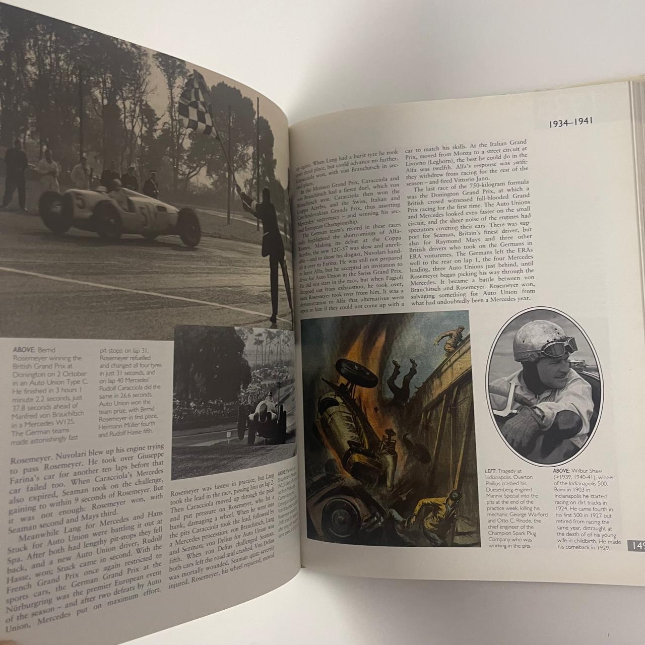 The Chequered Flag: 100 Years of Motor Racing — Ivan Rendall (Foreword by Nigel Mansell)