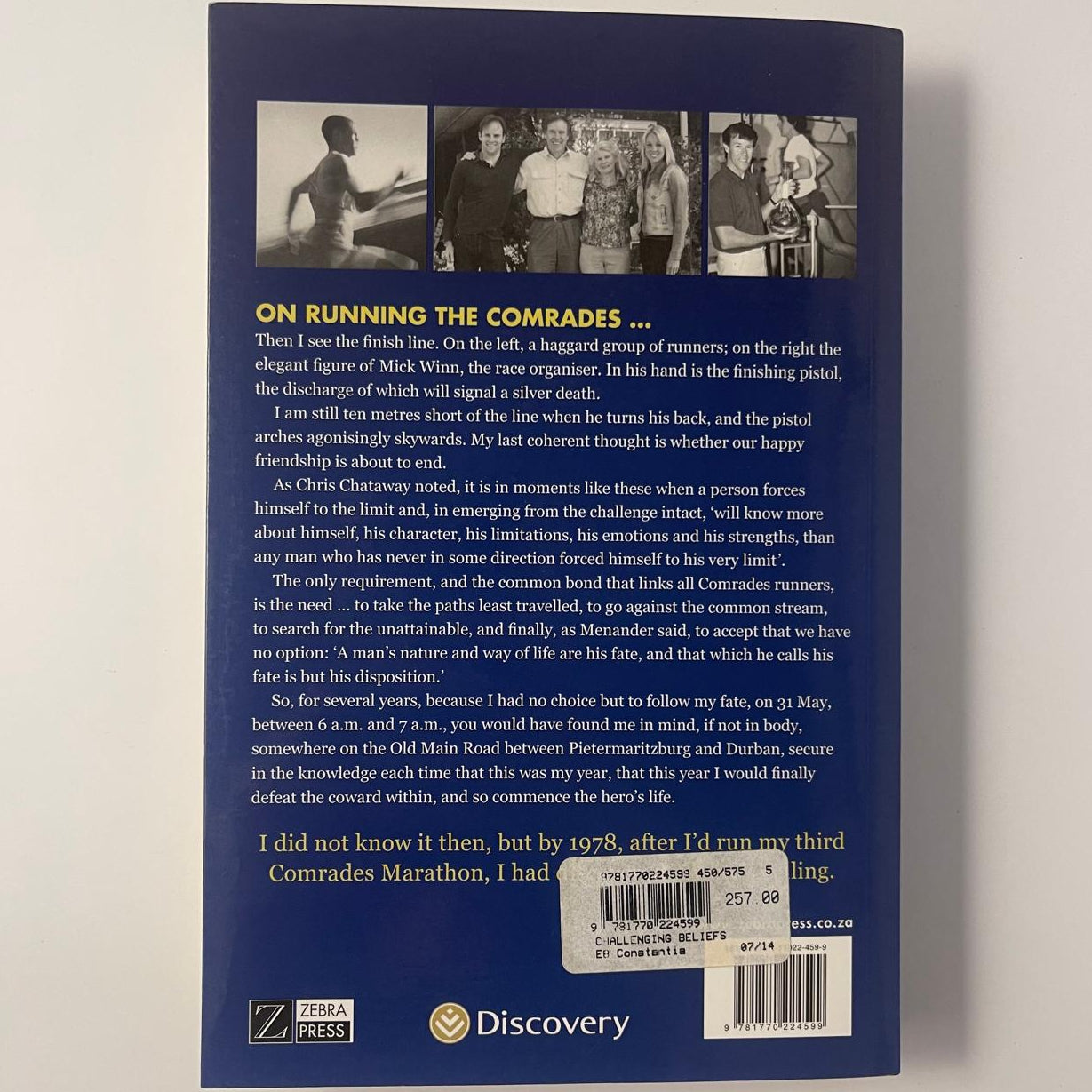 Challenging Beliefs: Memoirs of a career - Tim Noakes