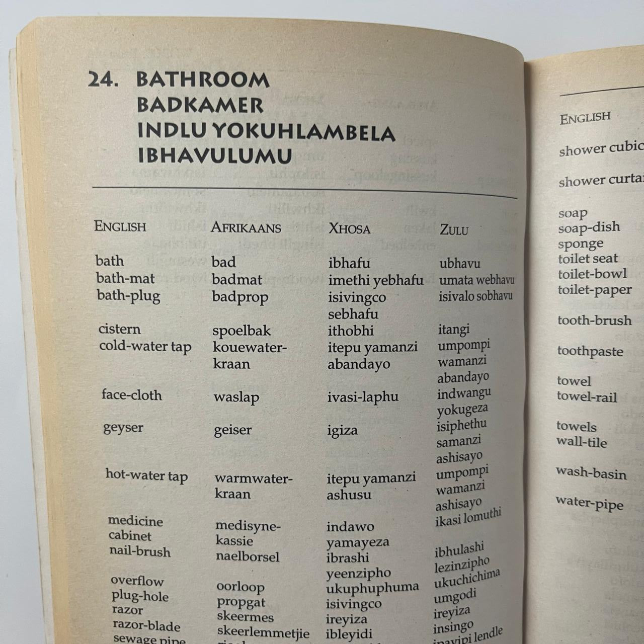 The English Afrikaans Xhosa Zulu Aid - Isabel Uys