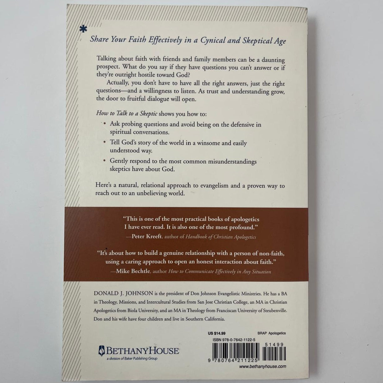 How to Talk to a Skeptic – Donald J. Johnson