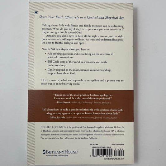 How to Talk to a Skeptic – Donald J. Johnson