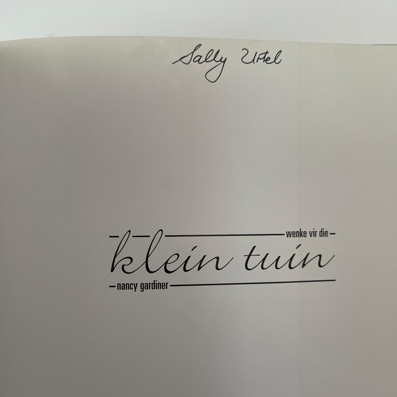 Wenke vir die Klein Tuin – Nancy Gardiner