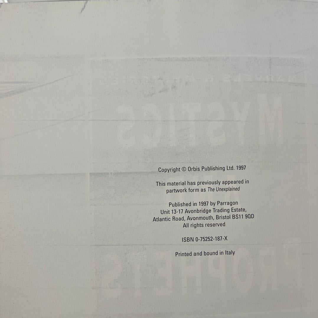 Mystics and Prophets – Marvels & Mysteries