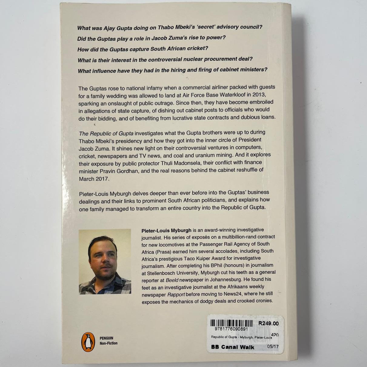 The Republic of Gupta: A Story of State Capture – Pieter-Louis Myburgh